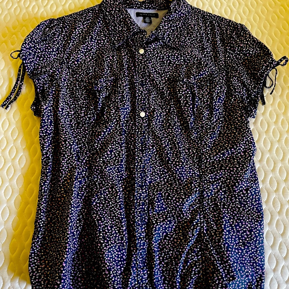 Button up casual blouse
